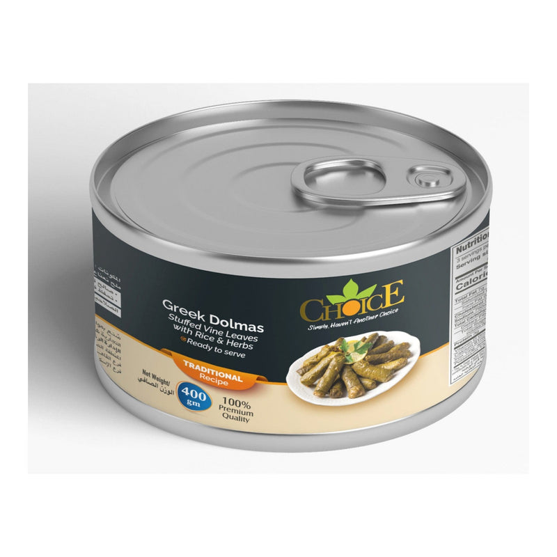 Choice Stuffed Grape Leaves with Rice 400 g