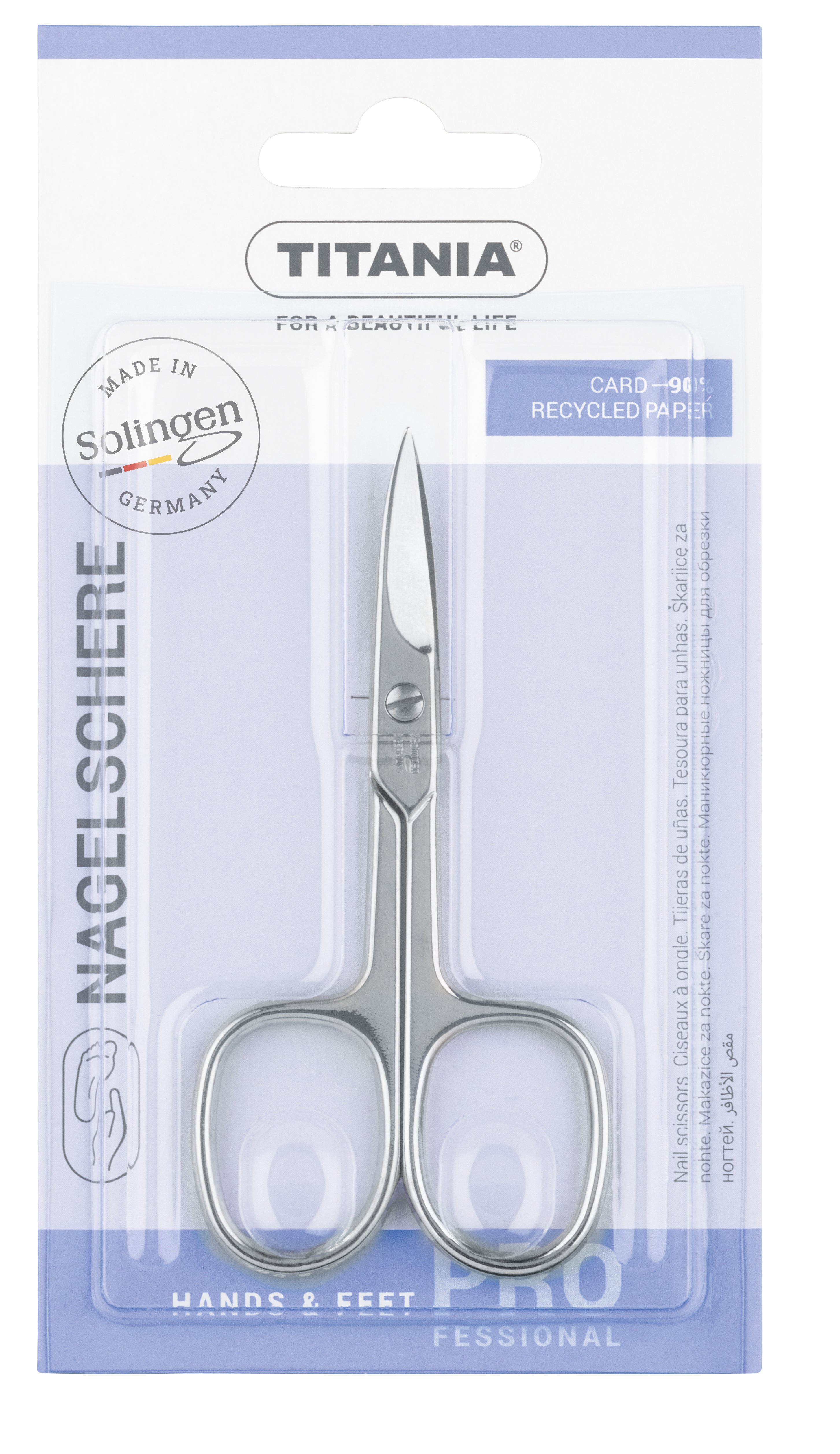 Titania Glitter Leather Scissors 1050/HPI