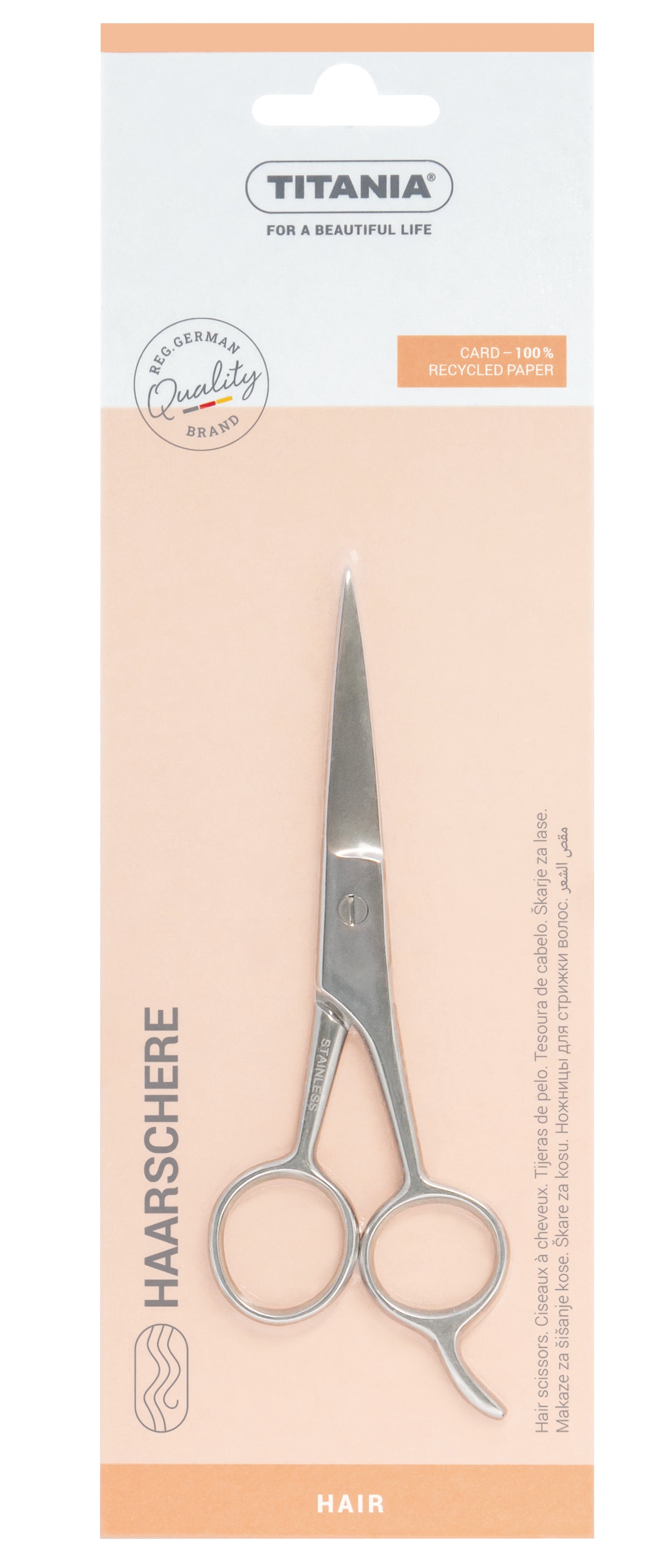Titania Medium Hair Scissors - 1050/30