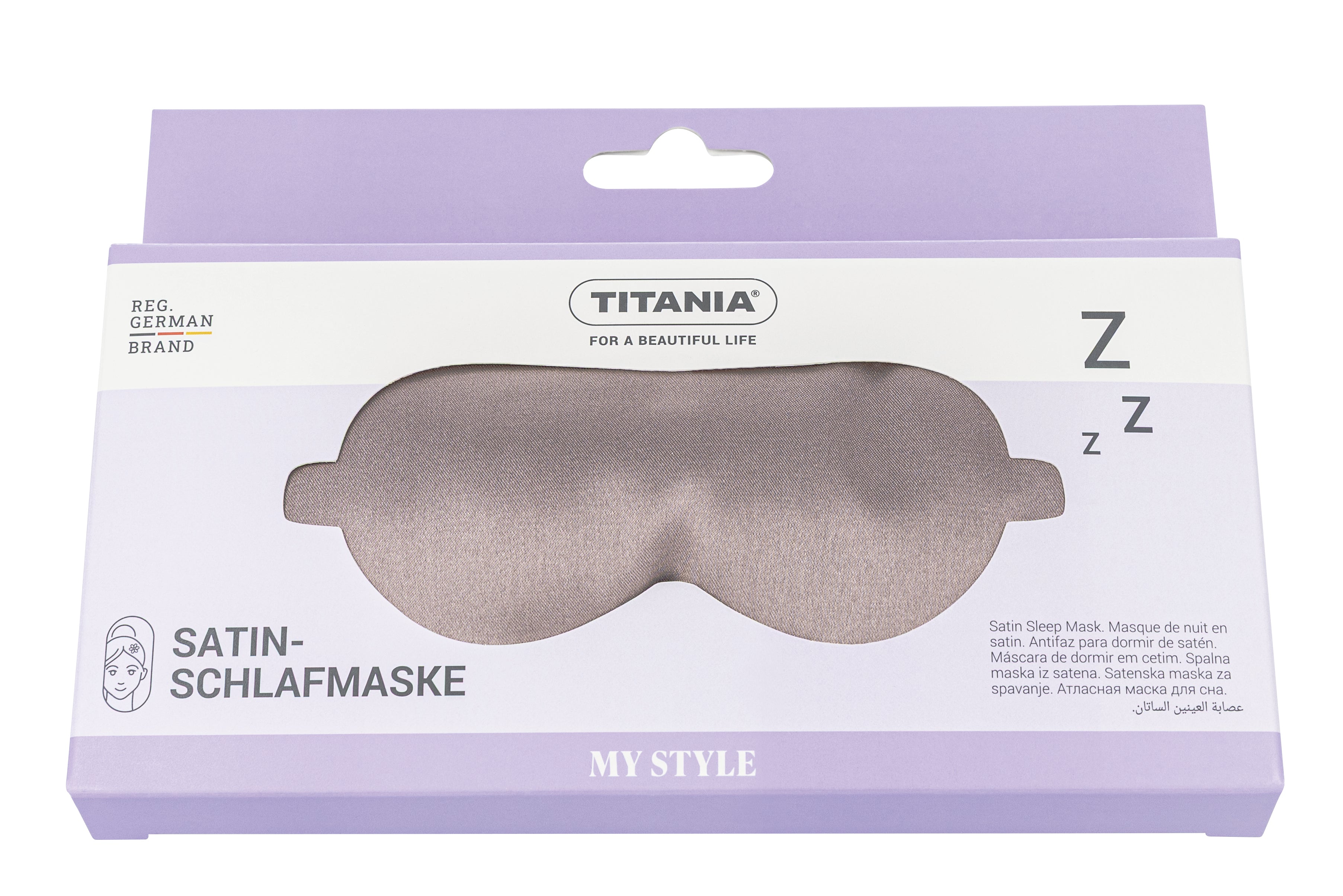 Titania Satin Sleep Mask - 2804