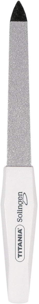 Titania Small White Chrome Plated Nail File 1 Pcs