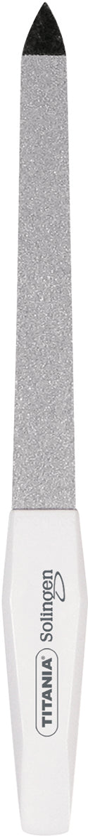 Titania Essentials Large White Chrome Plated Nail File 1 Pcs