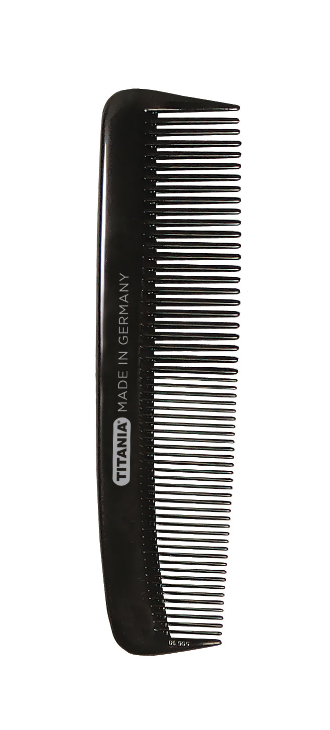 Titania Black Pocket Comb