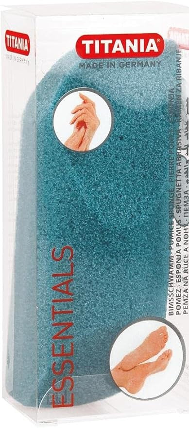 Titania Blue Pumice Sponge for Hands & Feet
