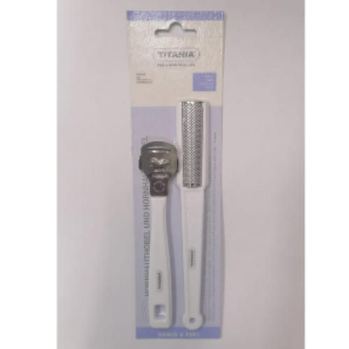 Titania Callus Scraper and Grater Set 3045M