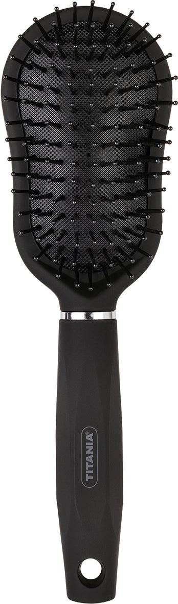 Titania Matte Black Hair Brush - 1342