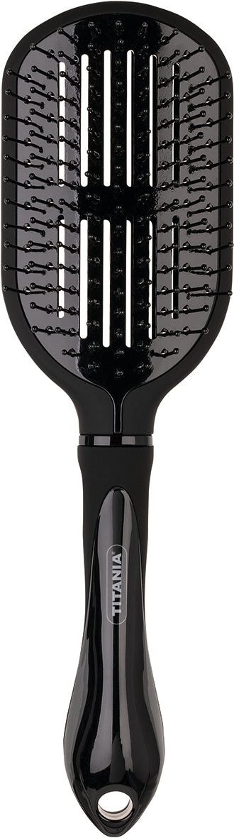 Titania Black Hollow Brush, Matte 1391