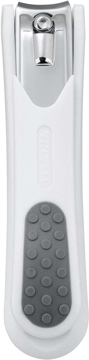 Titania Essentials Orange & Silver Nail Clipper with Catcher