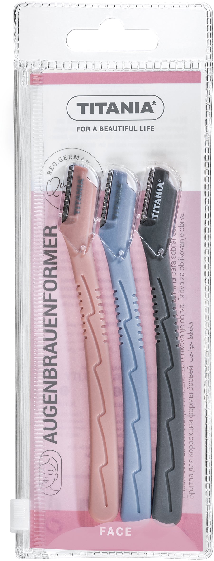 Titania Eyebrow Defining Blades 3 Pcs