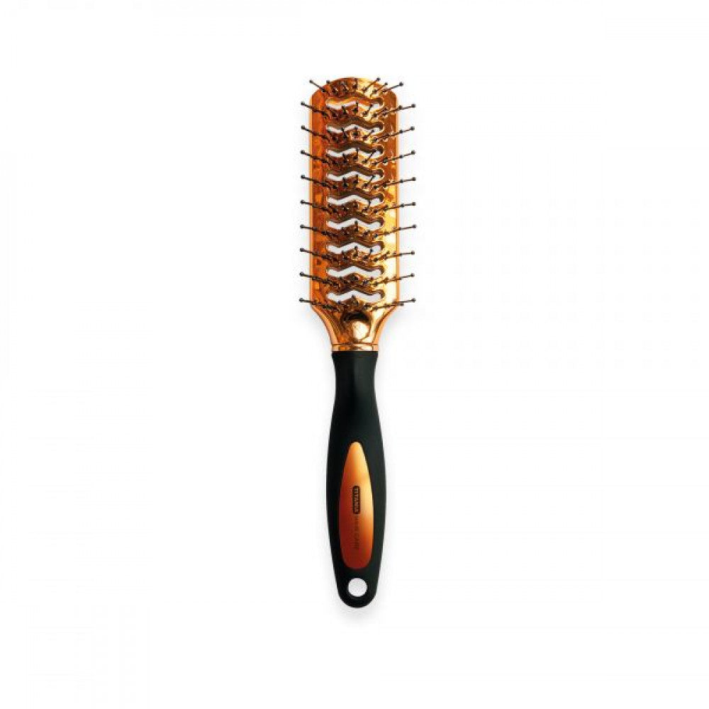 Titania Gold Rectangular Brush - 2843
