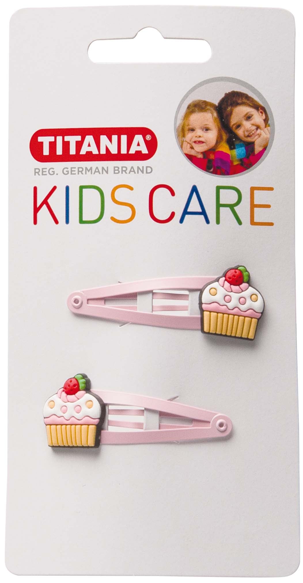 Titania 2 hair clips cupcakes - 8507