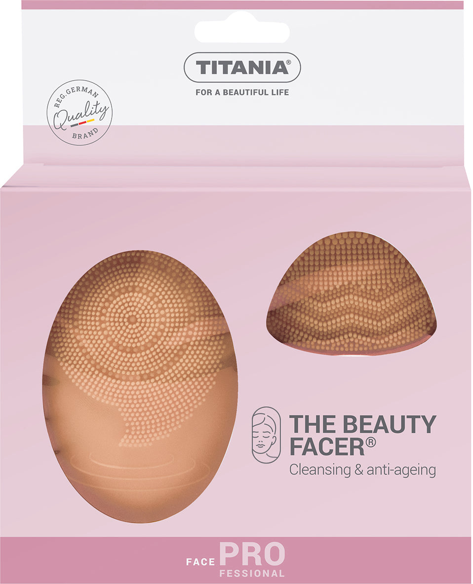TITANIA The Beauty Facer Facepeeling Pad Battery Operated Orange 10*7*3 Cm 2960 Box