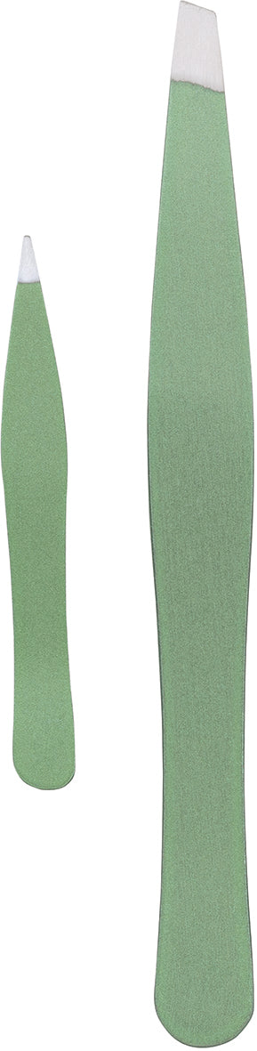 Titania 2 Satin Tweezers Green-1072/GR