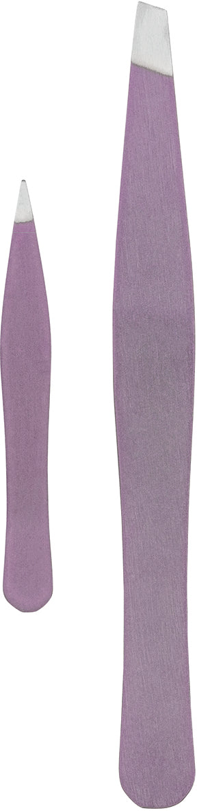 Titania 2-Ply Purple Satin Tweezers-1072/LI B