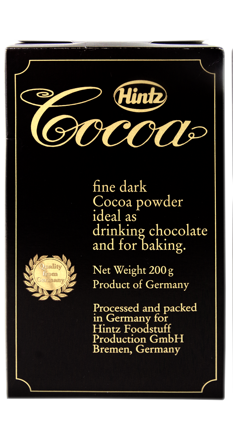 Hintz Raw Cocoa Powder 200g