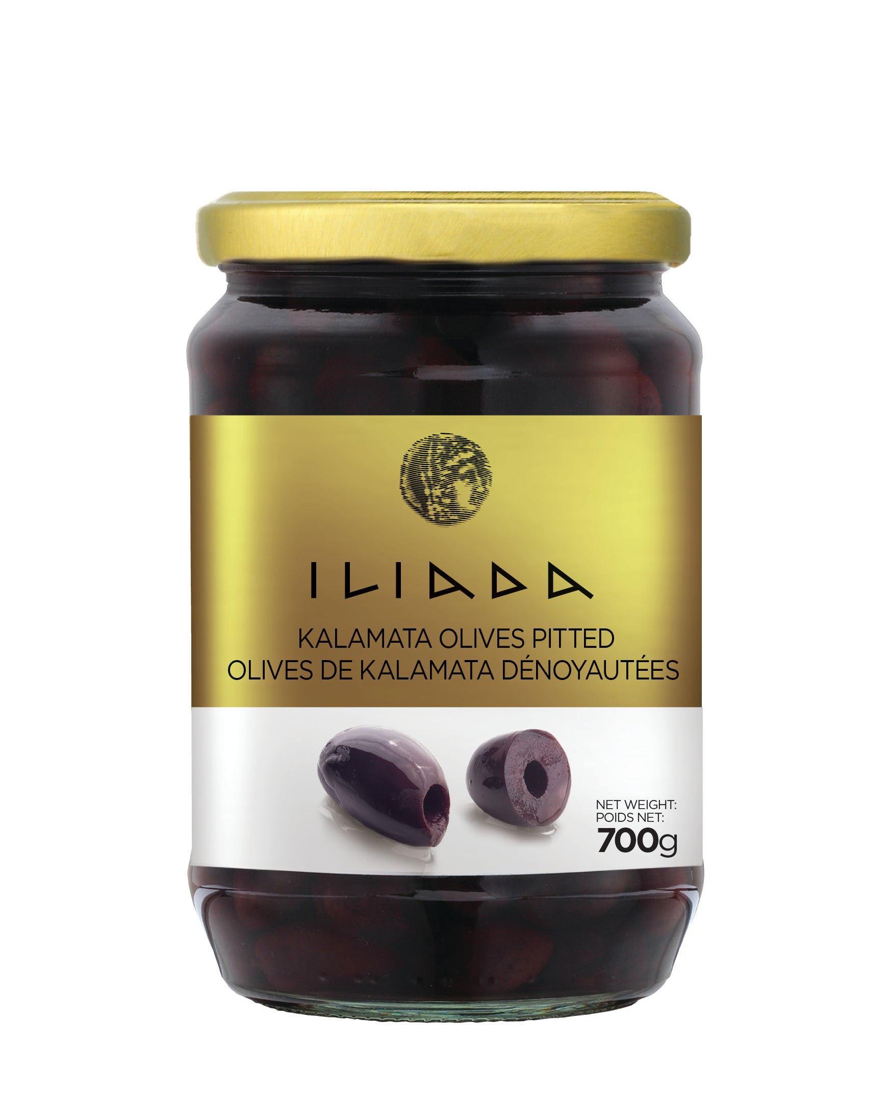 Iliada Kalamata Olives Halves 700g