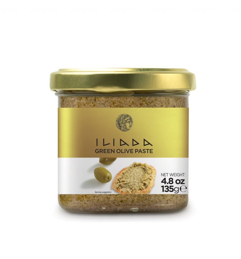 Iliada green olive paste 135g