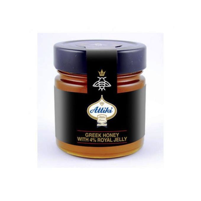 Attiki Mountain Honey 250g + 4% Royal Jelly
