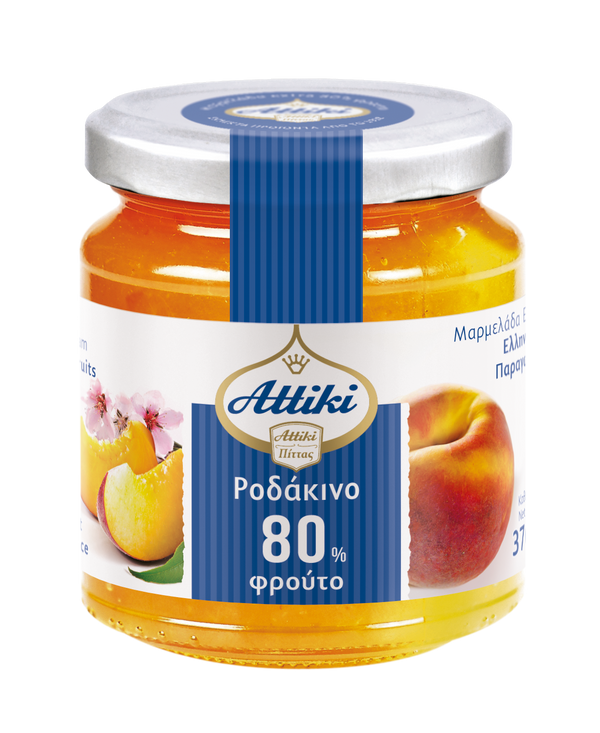 Attiki Peach Jam Extra 370g