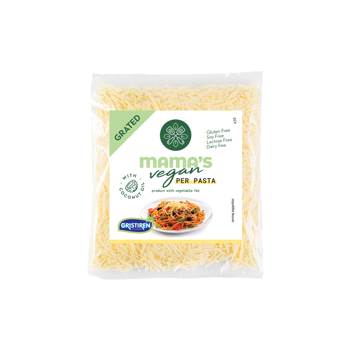 Mama s Plant-Based Shredded Mozzarella Cheese 200g