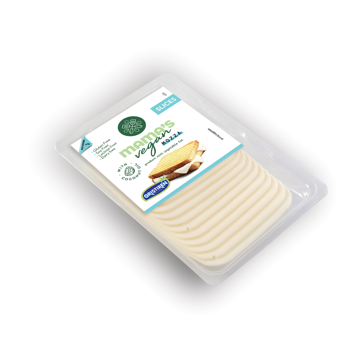 Mama s Plant-Based Mozzarella Toast Cheese Slices 200g