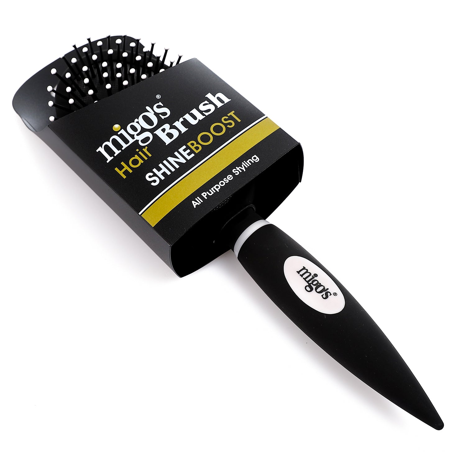 Migo Hair Brush Black Large