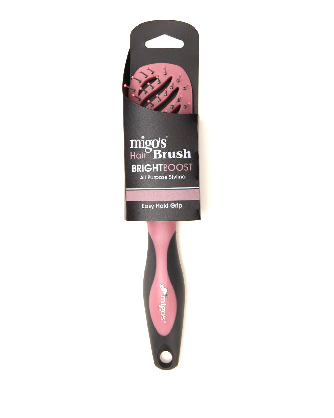 Titania HairbrushBlack Silver
