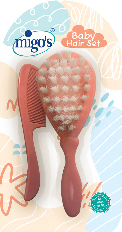Migo's Baby Brush and Comb Set