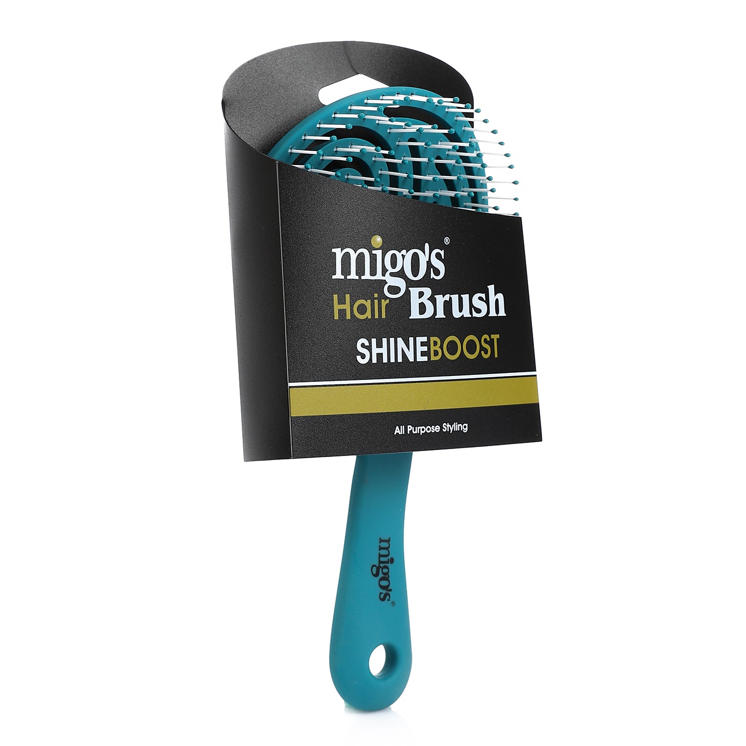 Migo's round color hair brush