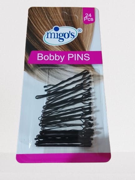 Migo 24 Black Hairpins