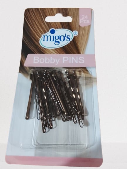 Migo 24 Brown Hairpins