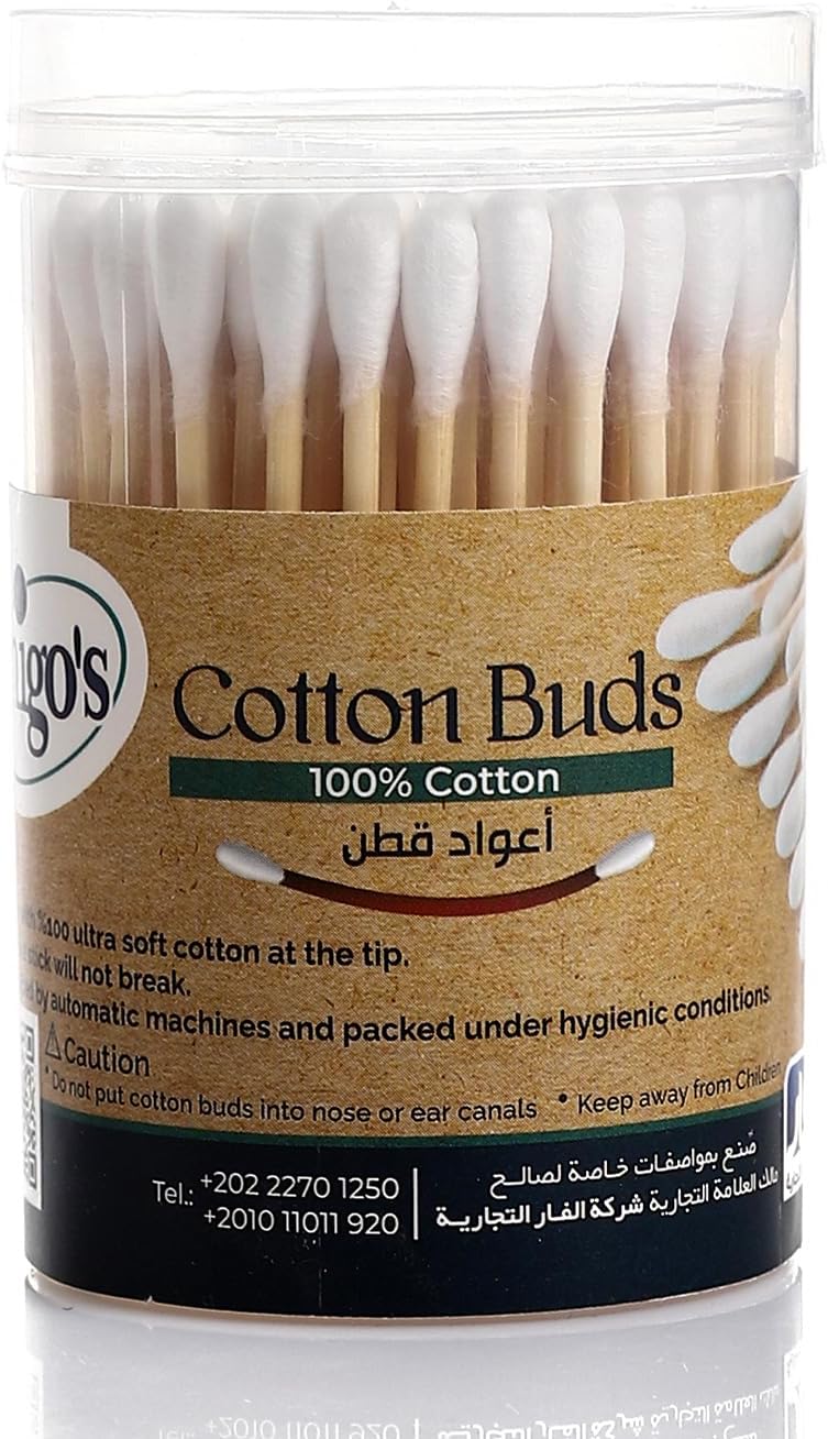 Migo Cotton buds 100 Sticks * 6