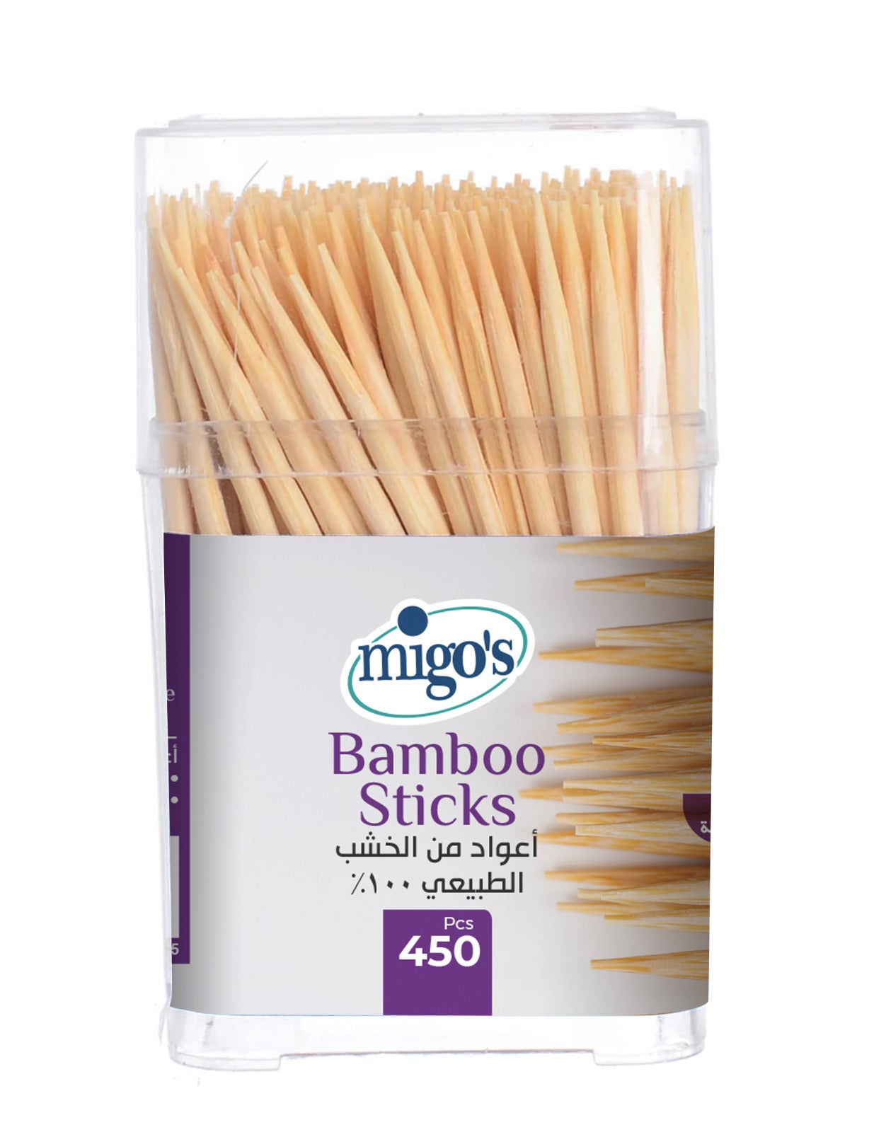 Migo 450 Round Toothpicks