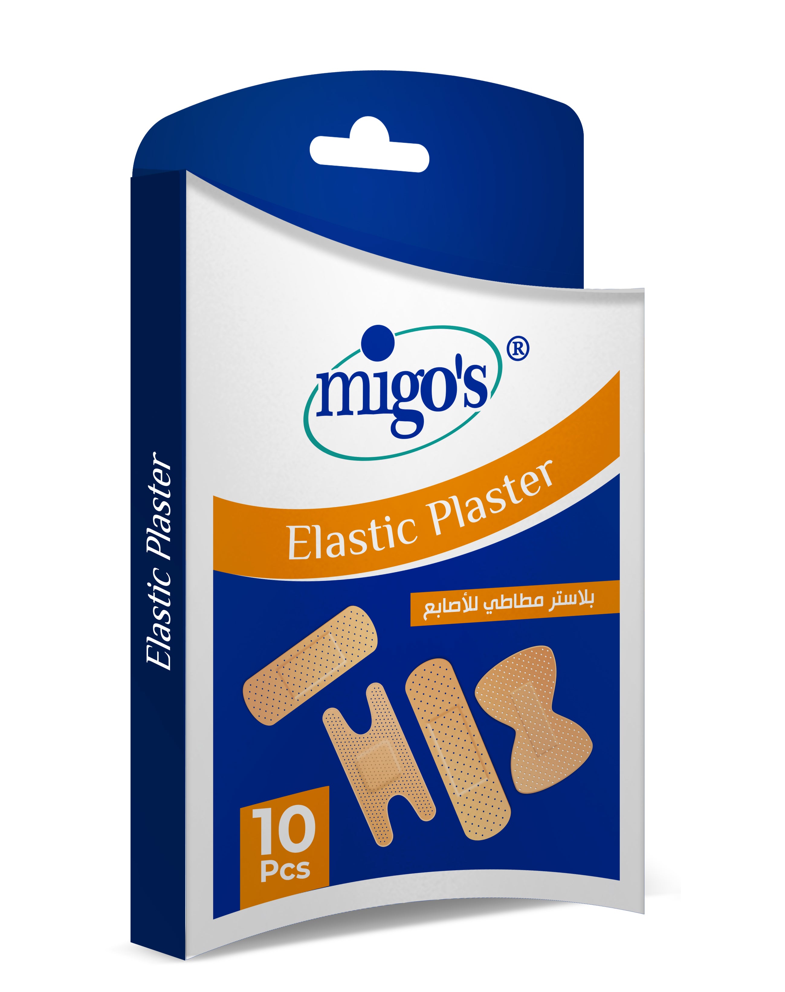 Migo's 10 Elastic Plaster Strips for Fingers