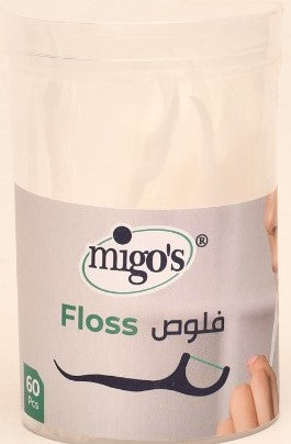 Migo's Toothpick Floss 60PCS