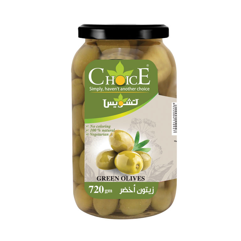 Choice Green Olives Salim 720g