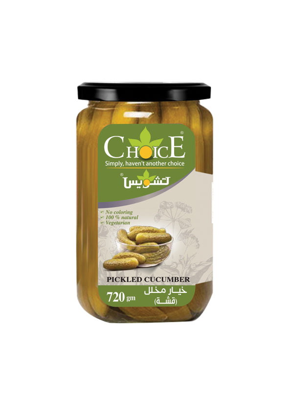Choice Straw Pickled Cucumbers 720g