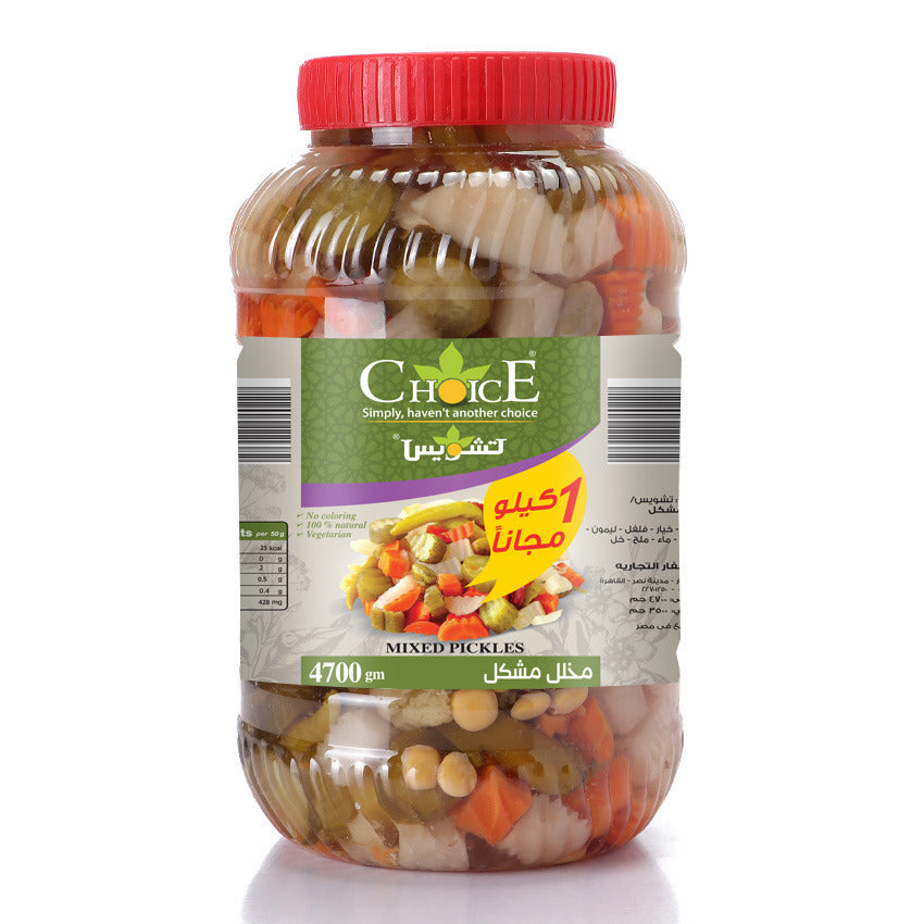 Choice Mixed Pickled  3700g + 1kg Gift