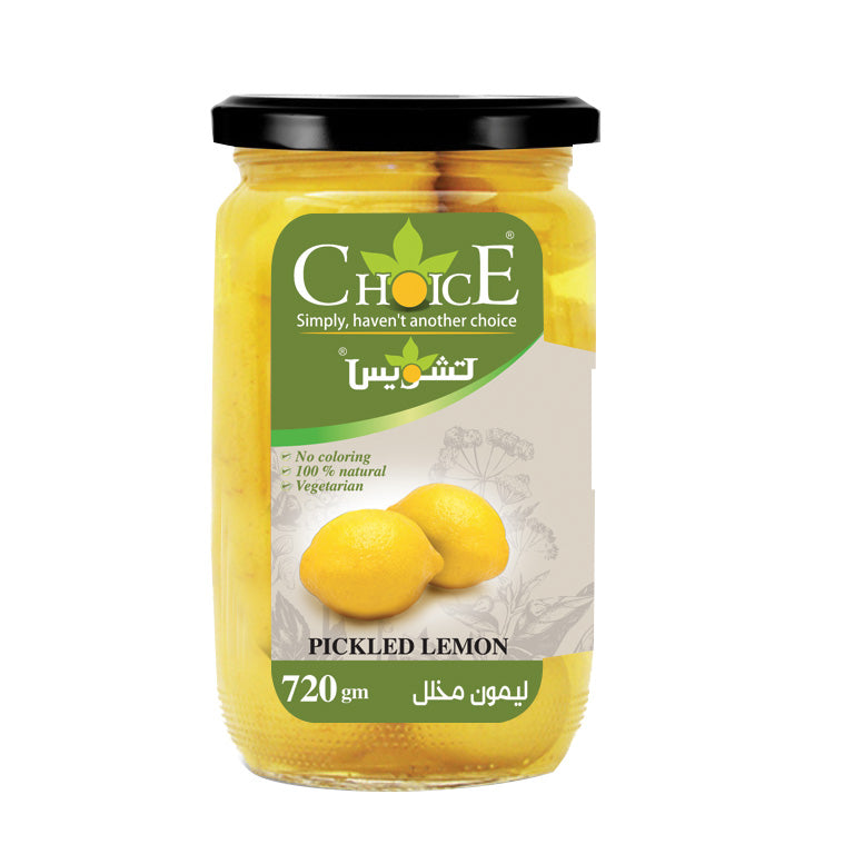 Choice Slim Pickled Lemon  720g