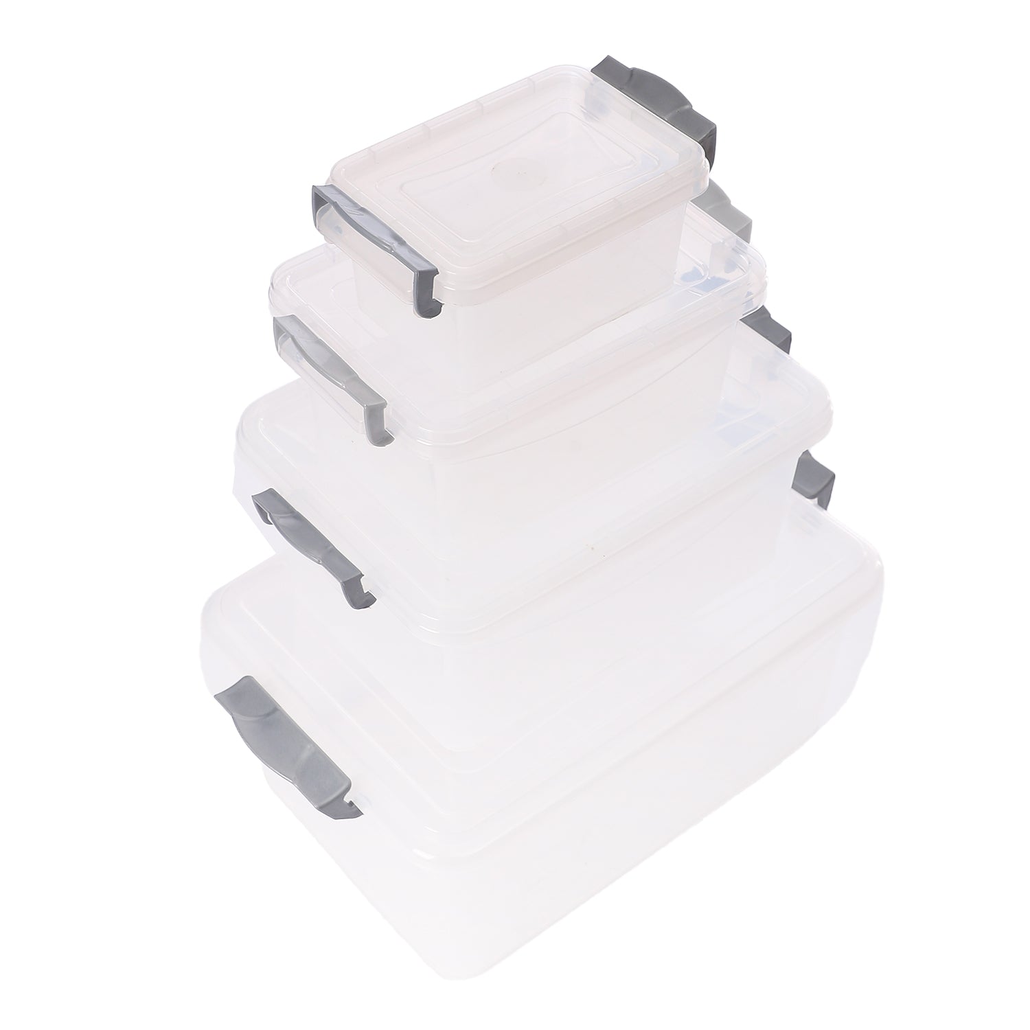 Migo's 4-Piece Clip-On Storage Container Set