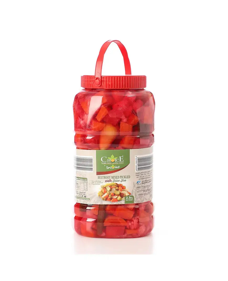 Choice pickled mixed with beet 2500g