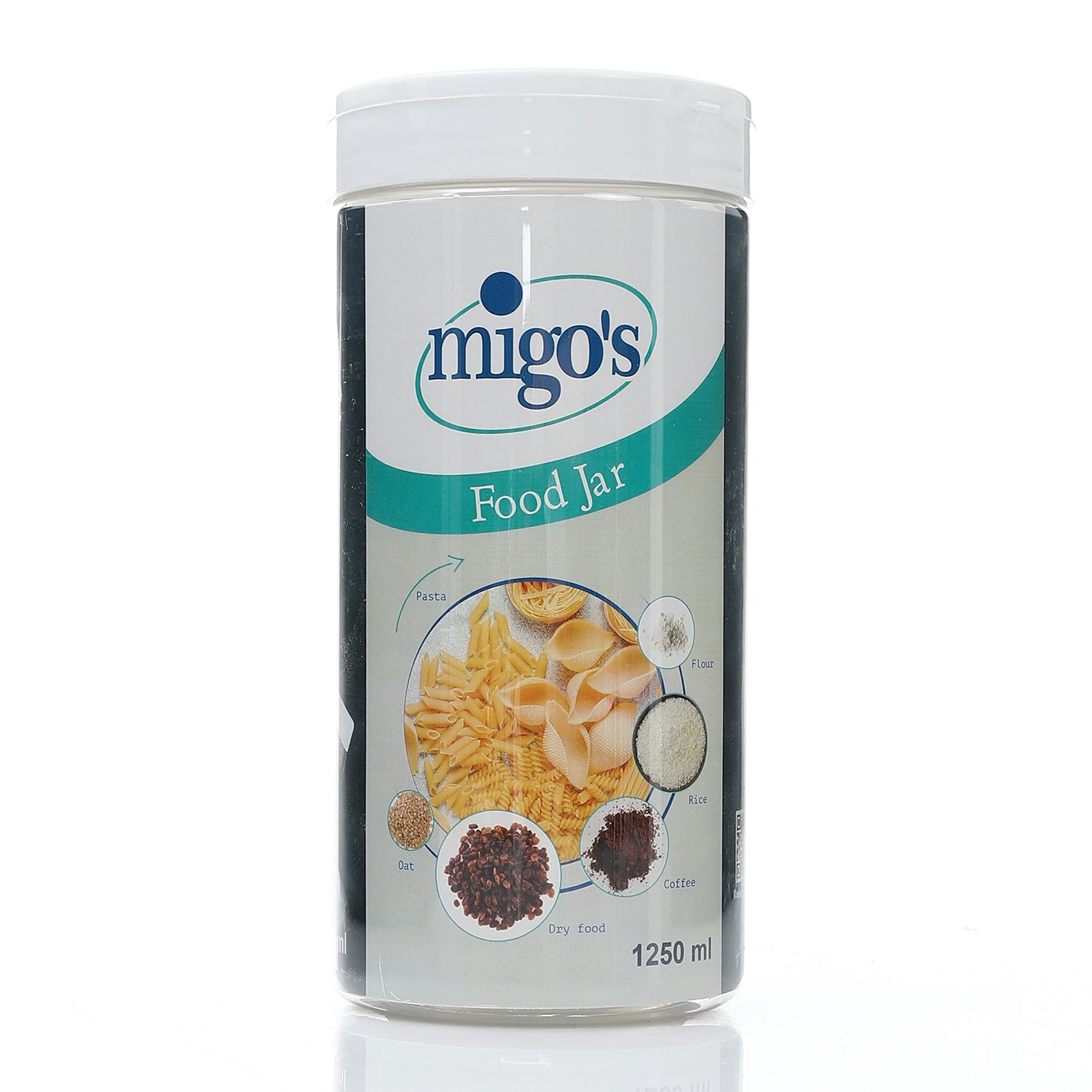 Migo's Transparent Storage Jar 1250ml