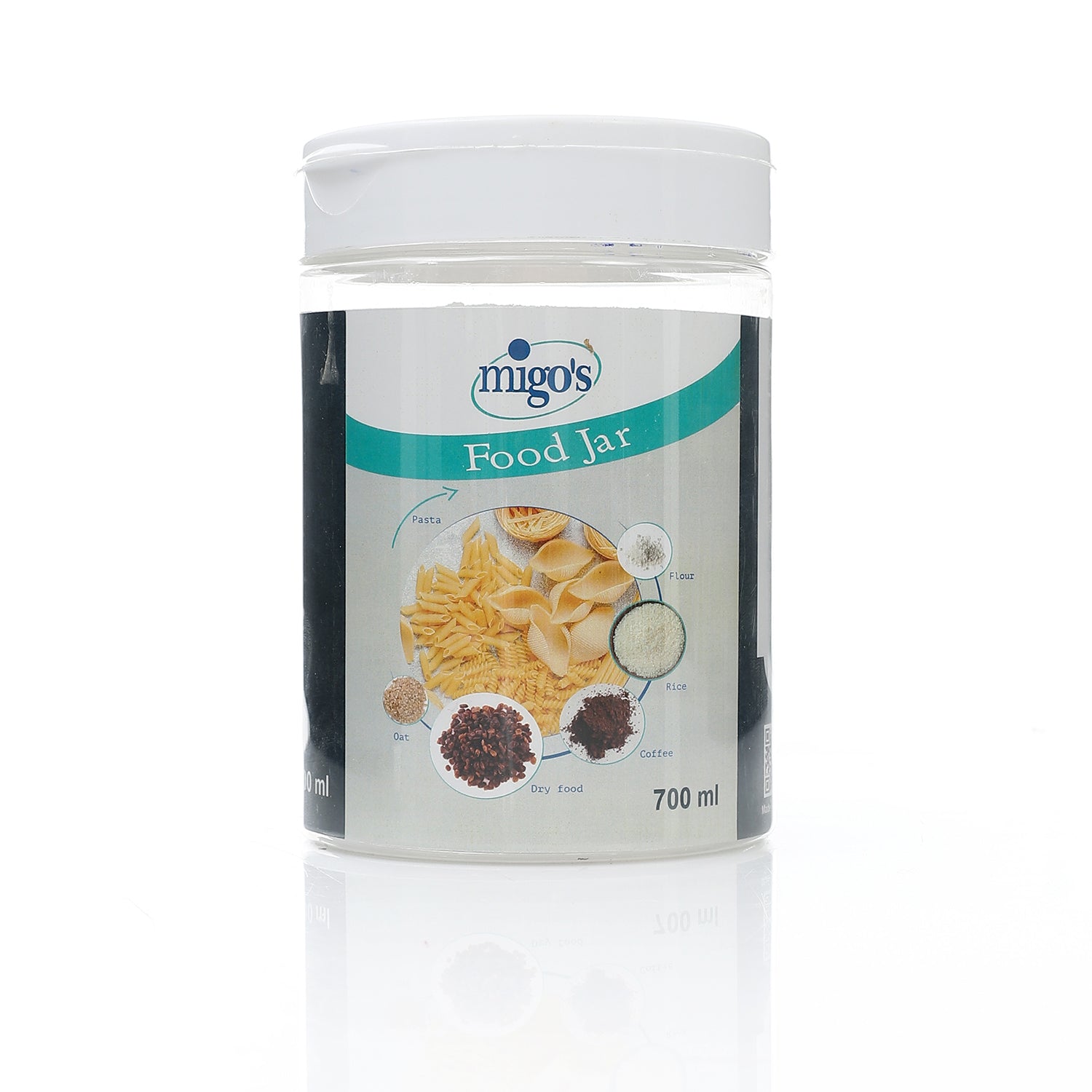 Migo's Transparent Storage Jar 700ml