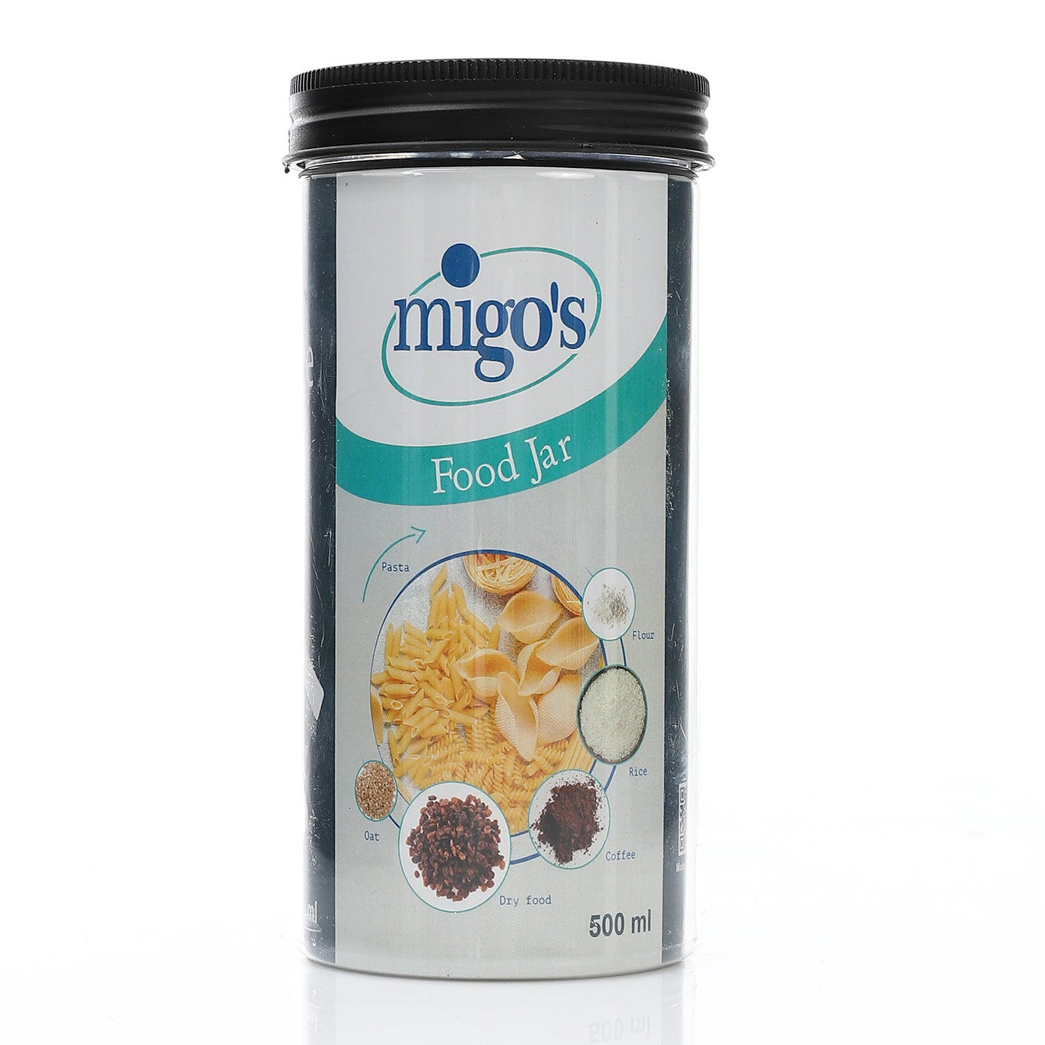 Migo's Transparent Storage Jar 500ml