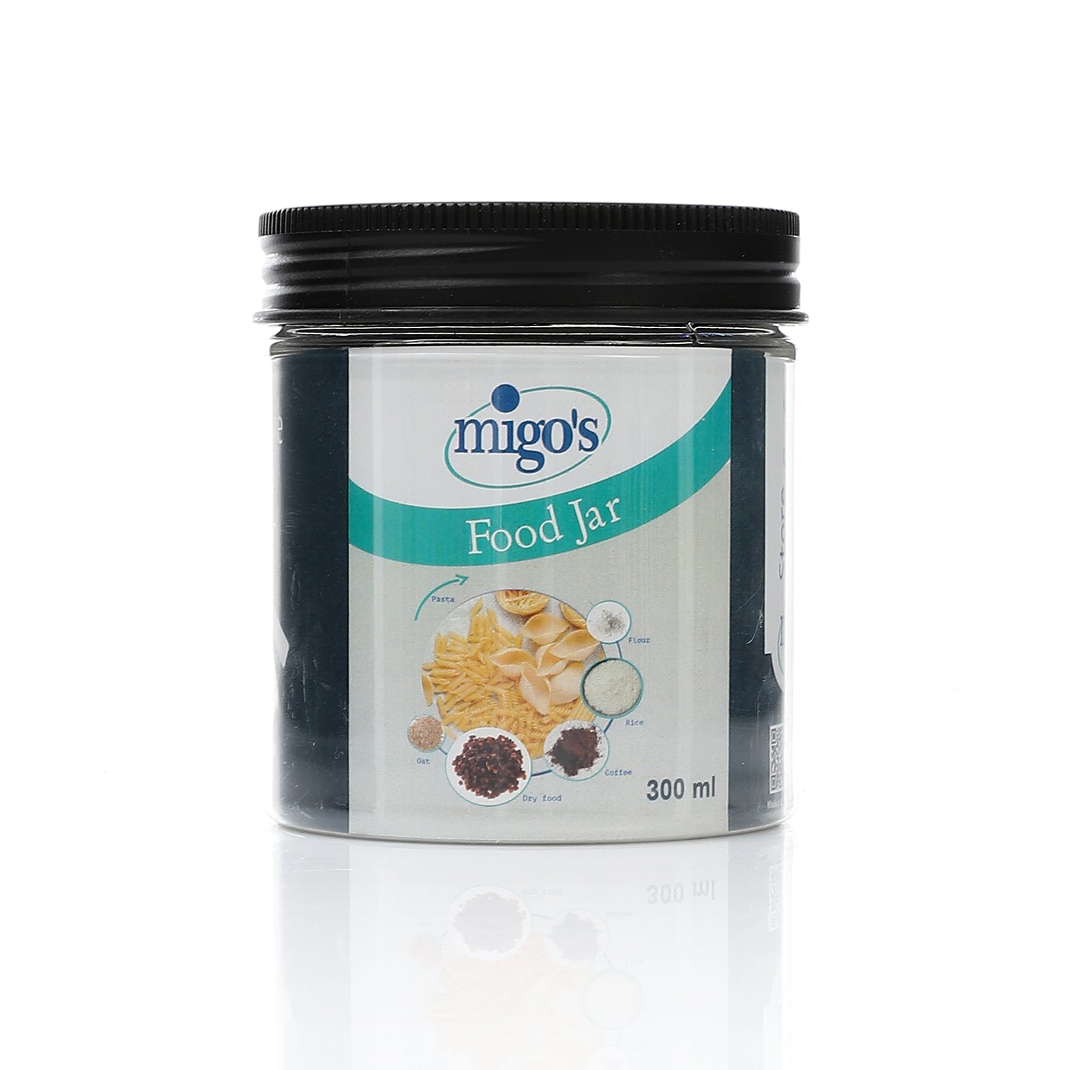 Migo's Transparent Storage Jar 300ml