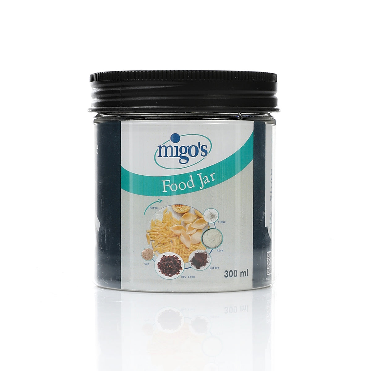 Migo s Transparent Storage Jar 300ml