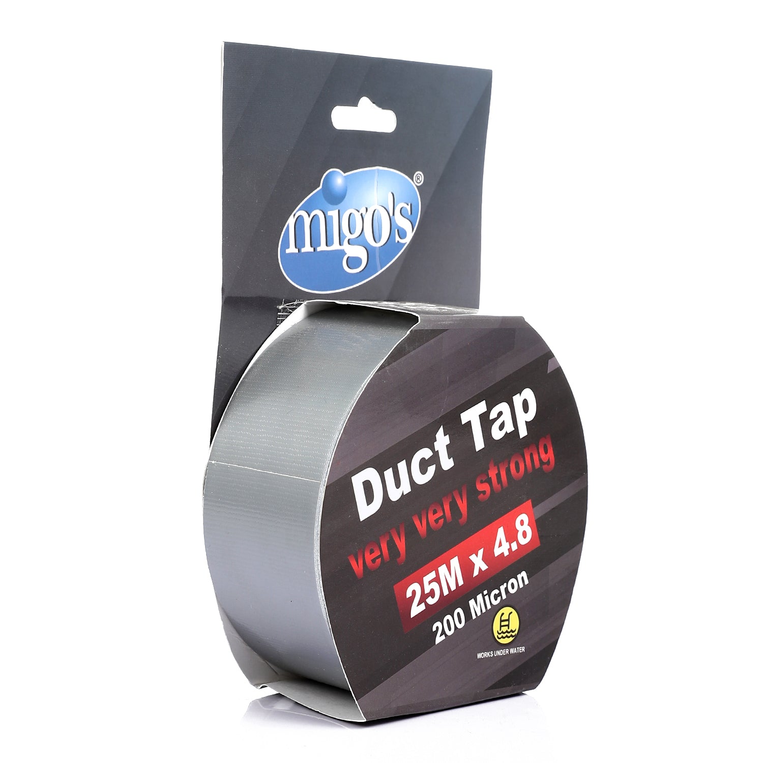Migo's transparent Tape micron 200duct  Size 38m 25m*4.8cm