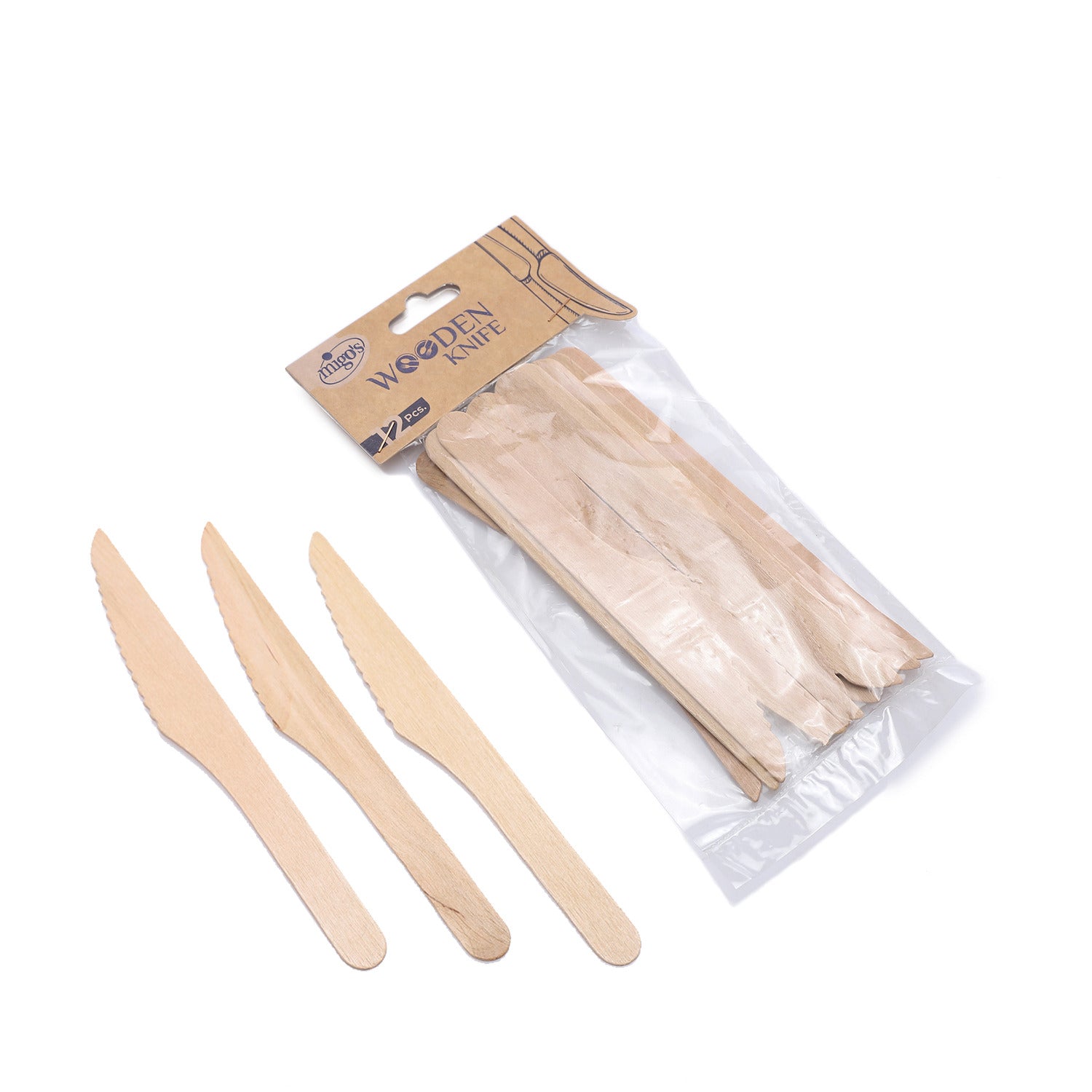 Migo's  wooden knife 12PCS