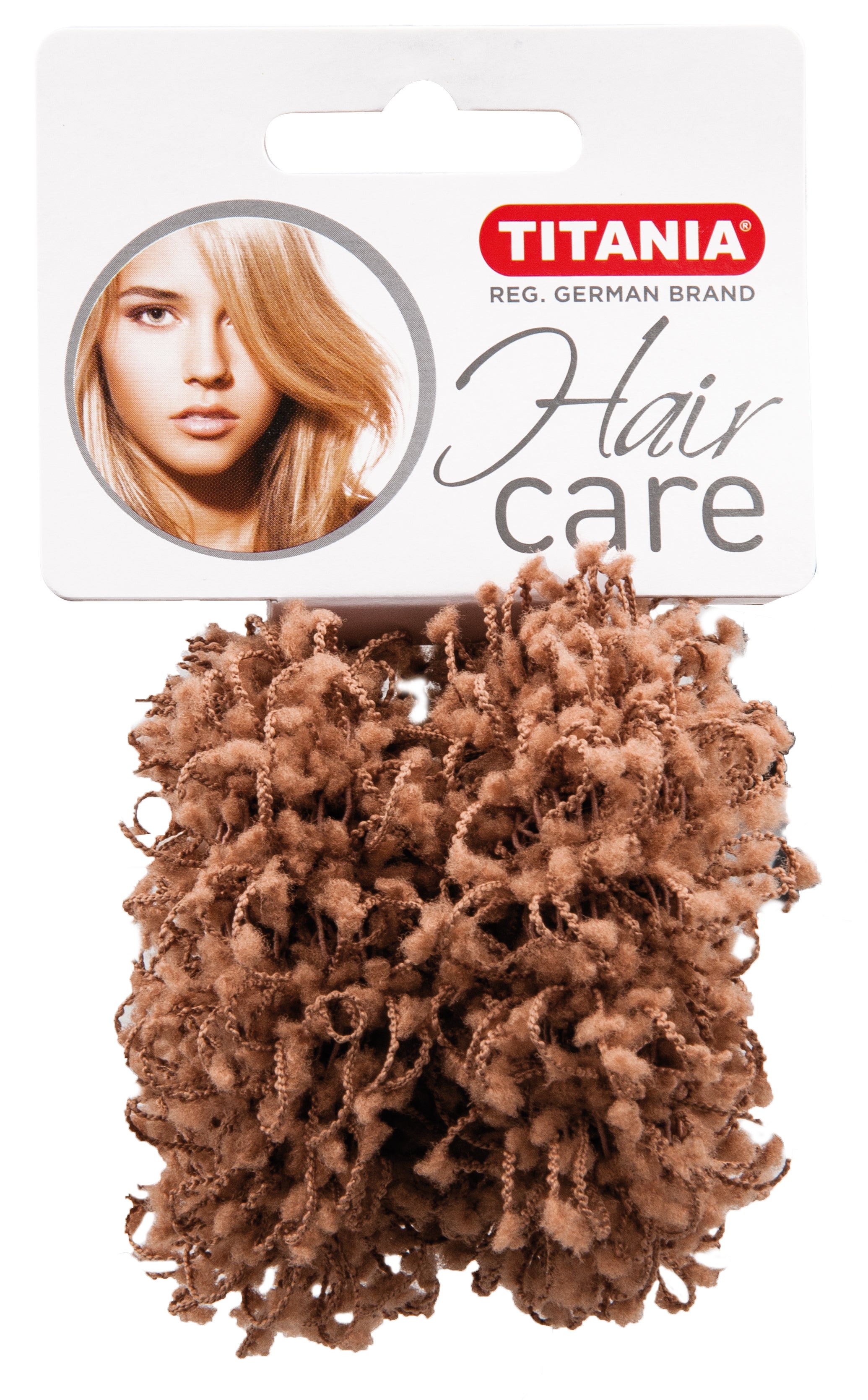 Titania 2 Hair Clips Brown - 7878