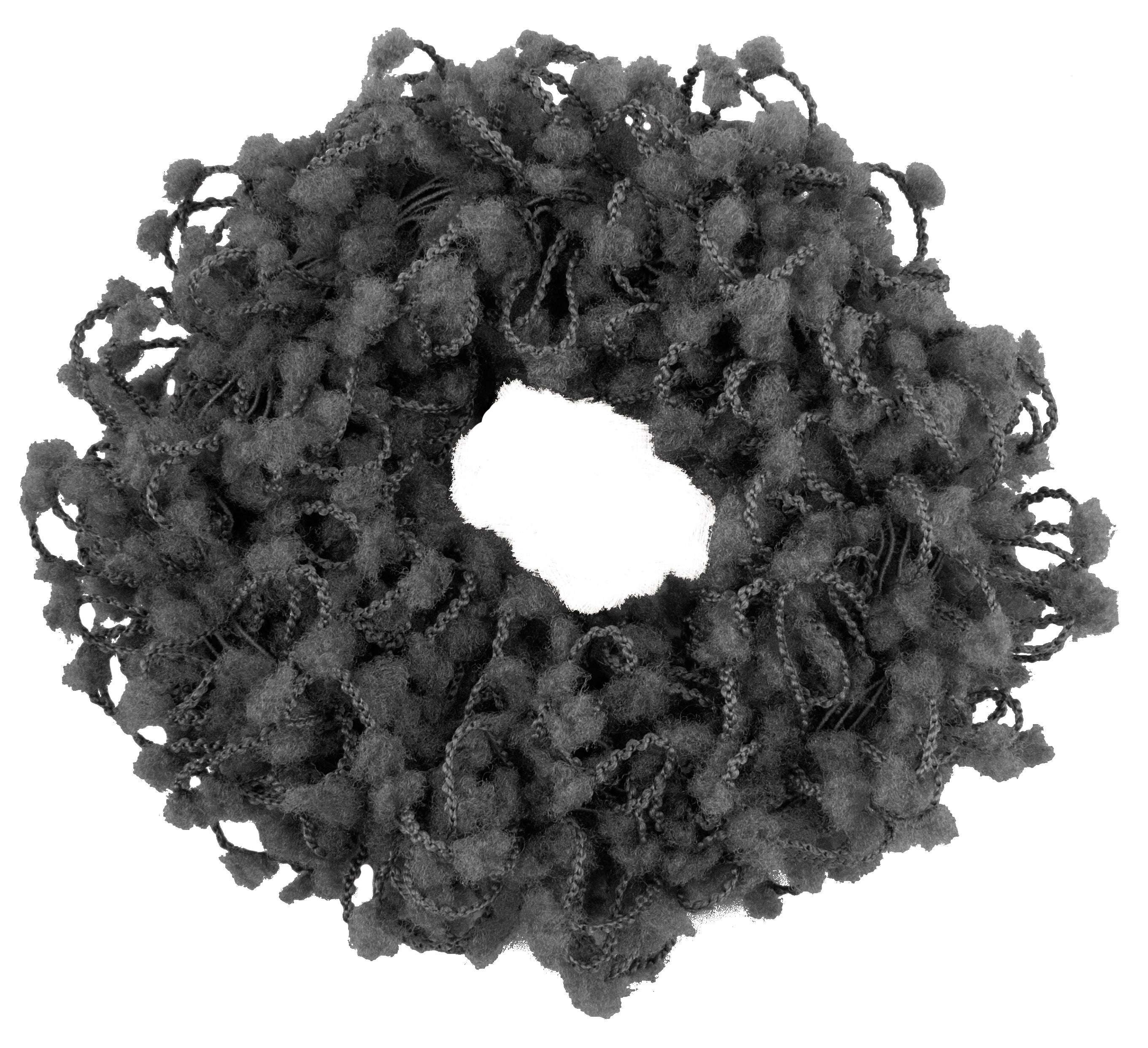 Titania 2 Hair Clips Gray - 7879